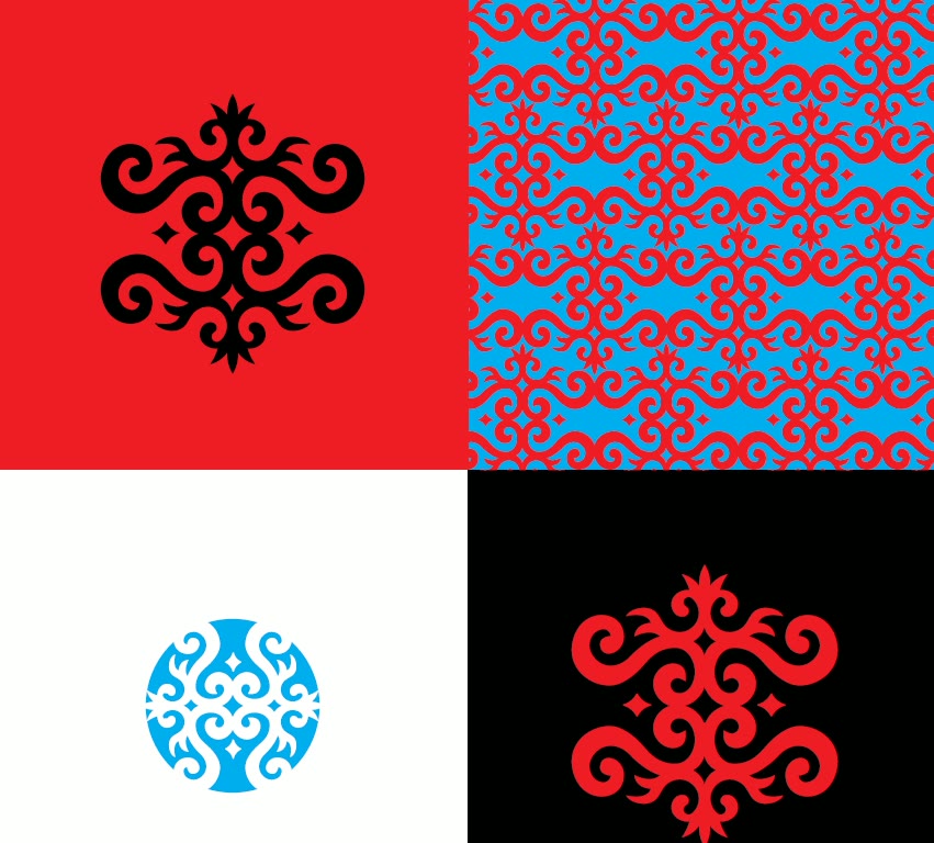 EULER ornament system — logo marks compiled from national ornament